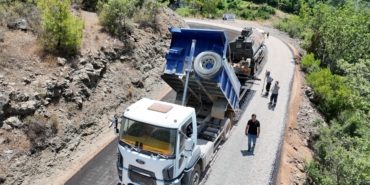 Alanya Şıhlar Mahalle yolu asfalta kavuştu (8)