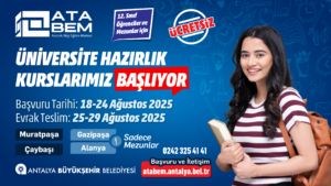 Büyükşehir’in YKS Hazırlık Kursu kayıtları başladı