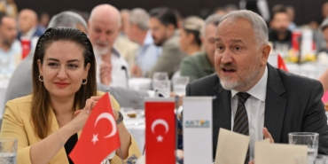 Başkan Vekili Özdemir AKTOB’un konuğu oldu (1)