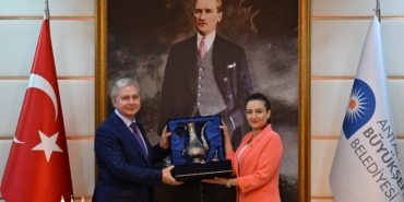 Moskova Hükümeti Bakanından Büyükşehir Belediyesi’ne ziyaret (6)