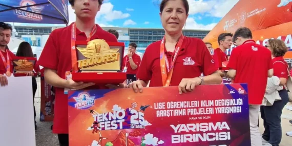 İzmirli Genç, İklim Projesiyle Türkiye Birincisi!