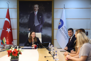 Antalya Büyükşehir Belediyesi Litvanya Heyetini Ağırladı (3)