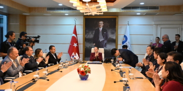 Güney Kore heyetinden Büyükşehir Belediyesi’ne ziyaret (5)