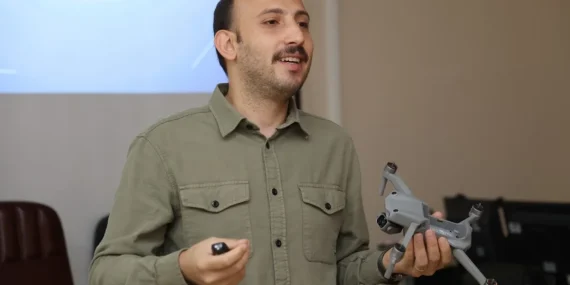 Kocaeli’de Gazetecilere Drone Eğitimi Verildi