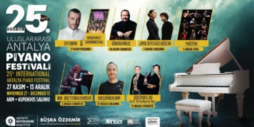 Antalya’nın çeyrek asra ulaşan piyano festivali başlıyor