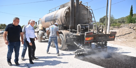 Kumluca’da 2025 yılında 222 bin metrekare asfalt çalışması tamamlandı