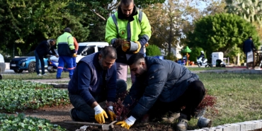 TRAFİK PARKI ÇİÇEK DİKİMİ (2)