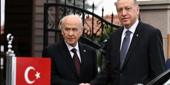 Erdoğan, Bahçeli ile Kritik Görüşme İçin Bir Arada!