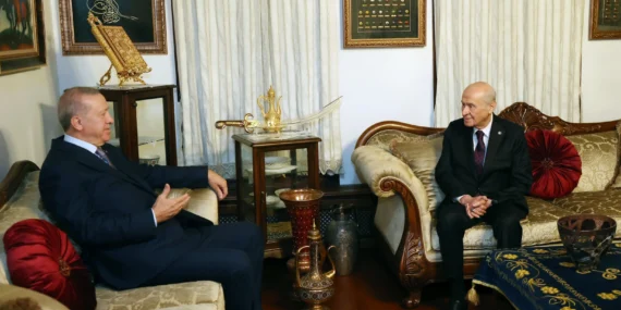 Erdoğan’dan Bahçeli’ye Dostane Ziyaret
