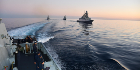 TCG Heybeliada, Messina Boğazı’ndan Geçiş Yaptı!