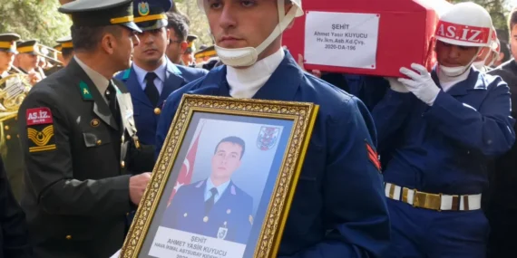 Şehit Astsubay Kuyucu, Konya’da Uğurlandı