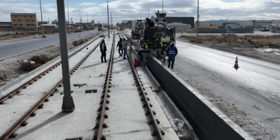 Konya’da Tramvay İnşaatında Trafik Rahatlıyor!