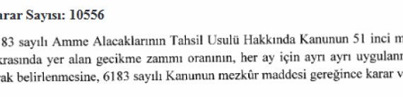 Amme Alacaklarında Gecikme Zammı ve Faiz Oranı Düzenlendi
