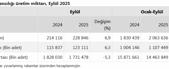 Tavuk Eti Üretimi Artıyor, Yumurtada Düşüş Var!