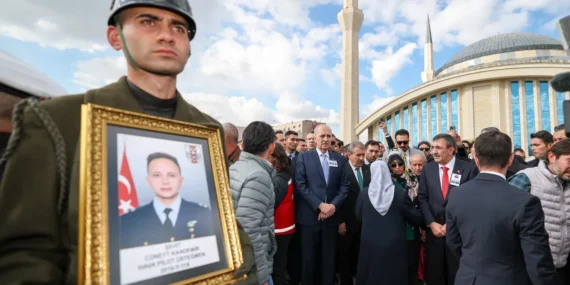 Şehit Askerler İçin Ankara’da Hüzünlü Tören